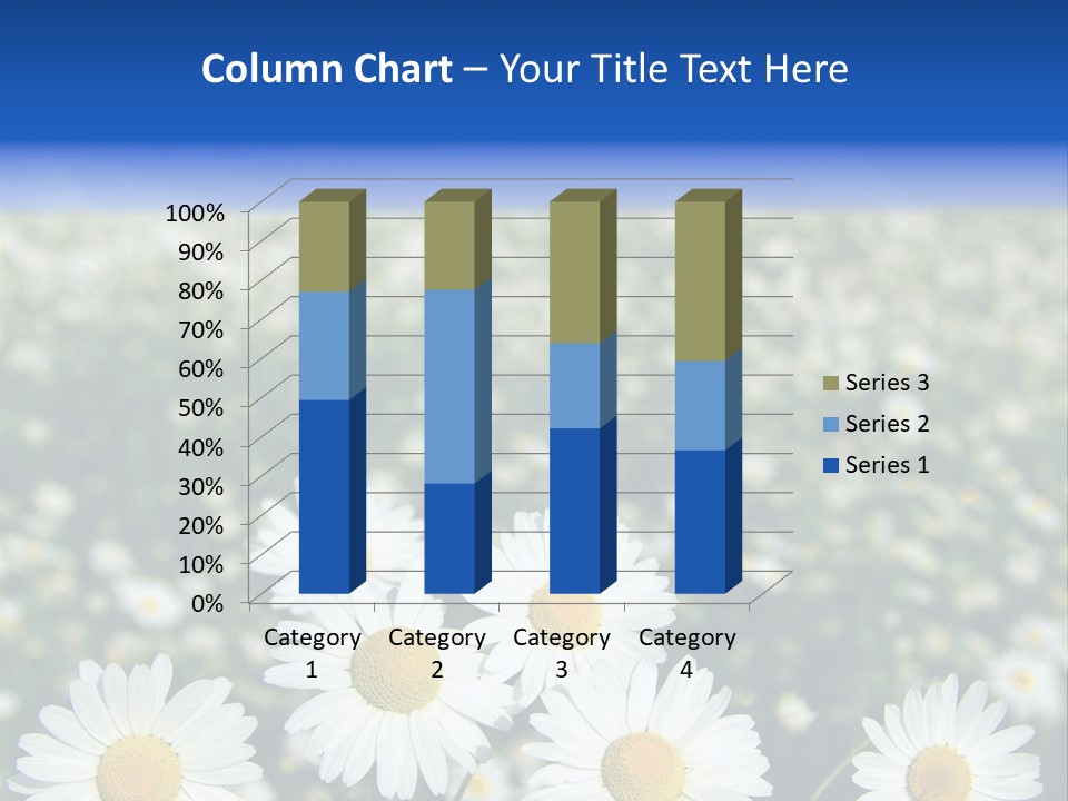 Field Floral Pasture PowerPoint Template