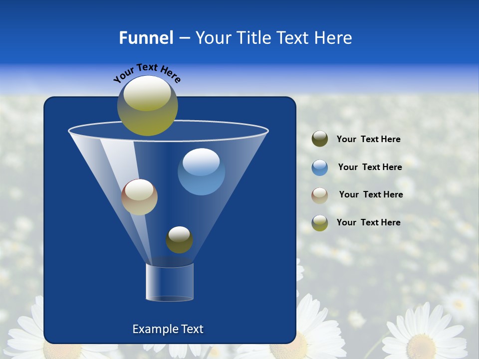 Field Floral Pasture PowerPoint Template