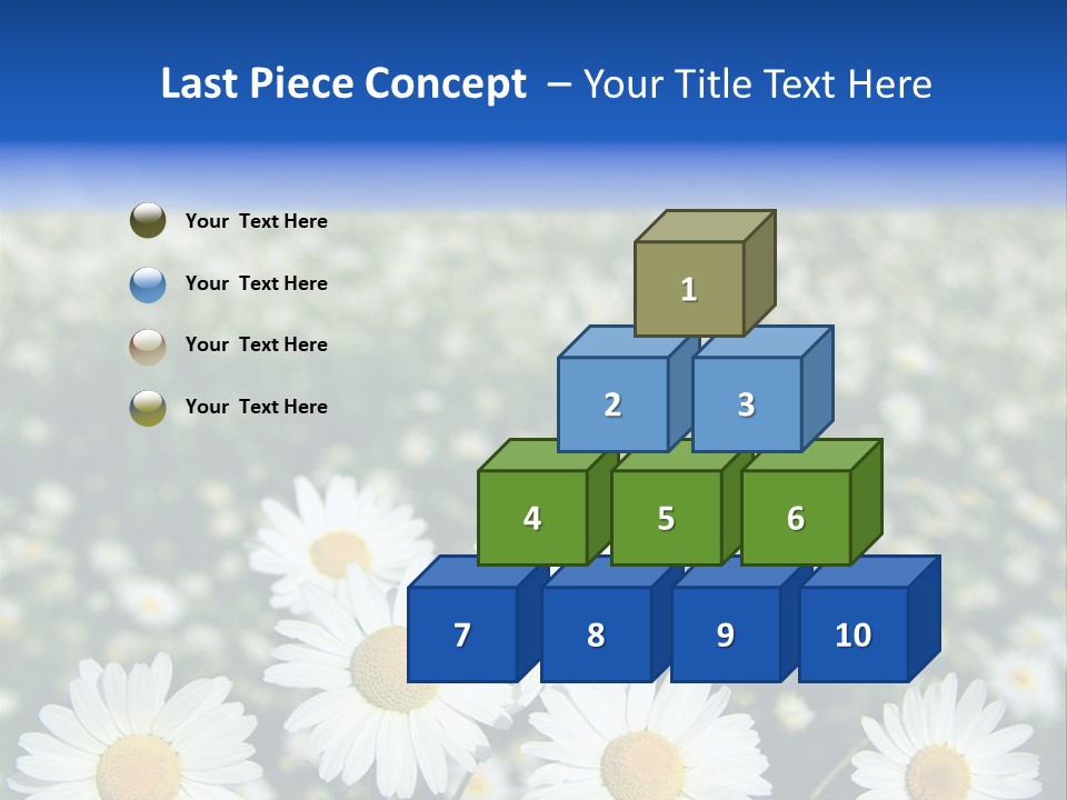 Field Floral Pasture PowerPoint Template