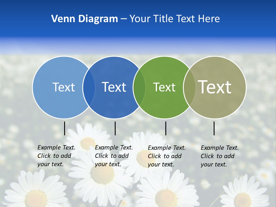 Field Floral Pasture PowerPoint Template