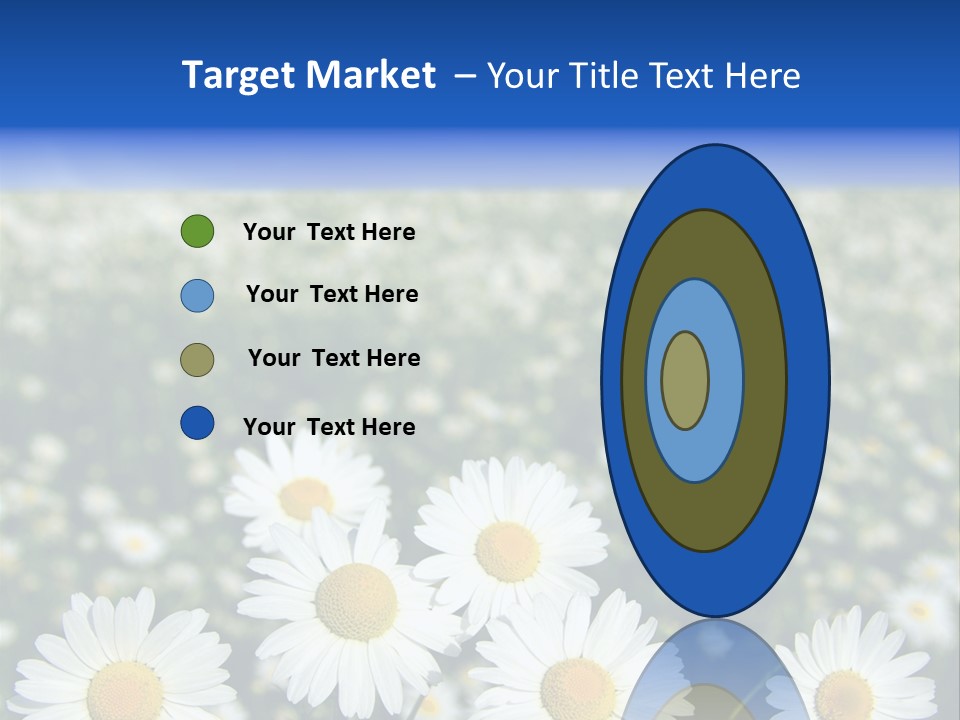 Field Floral Pasture PowerPoint Template