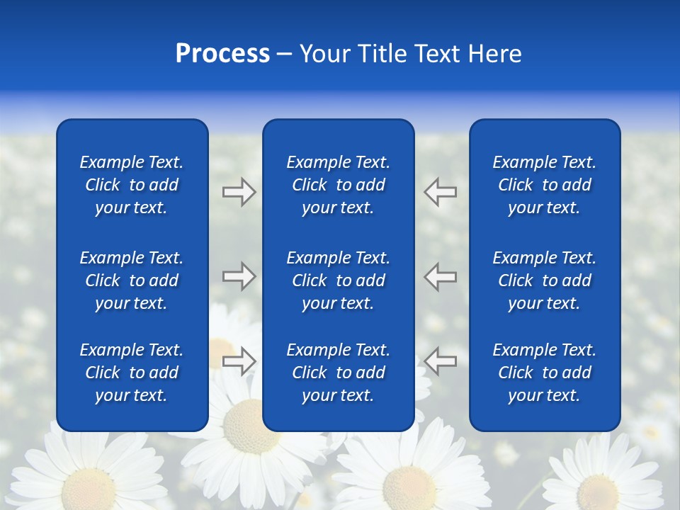 Field Floral Pasture PowerPoint Template