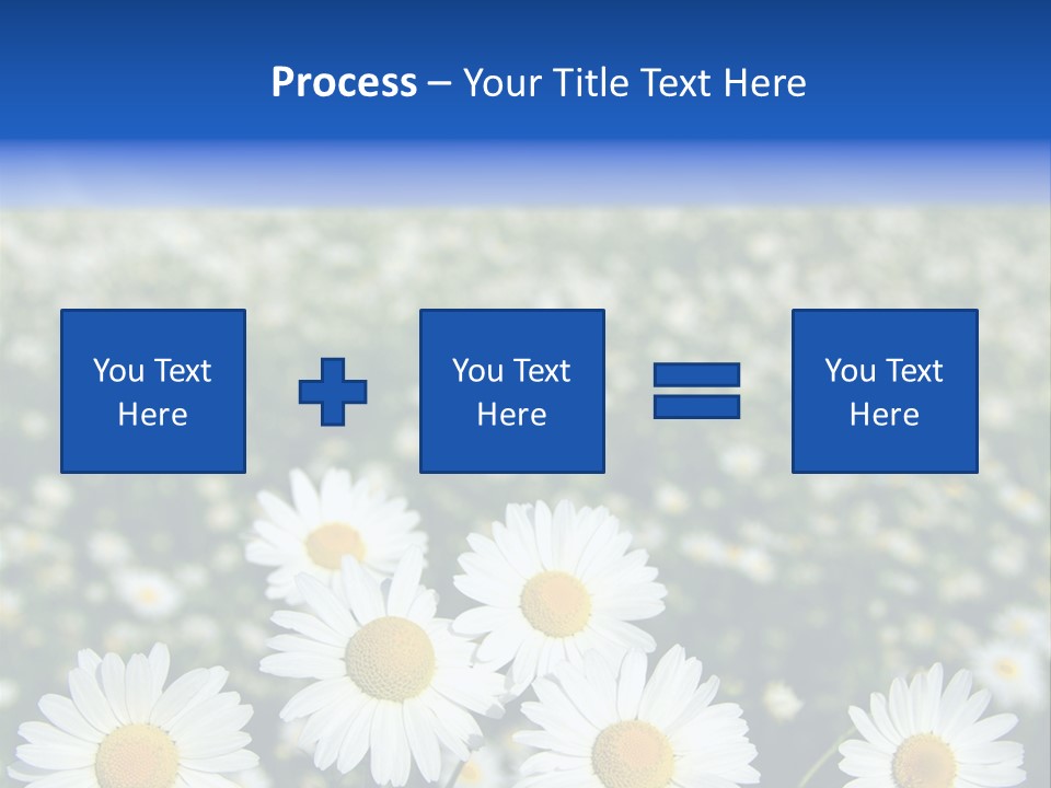 Field Floral Pasture PowerPoint Template