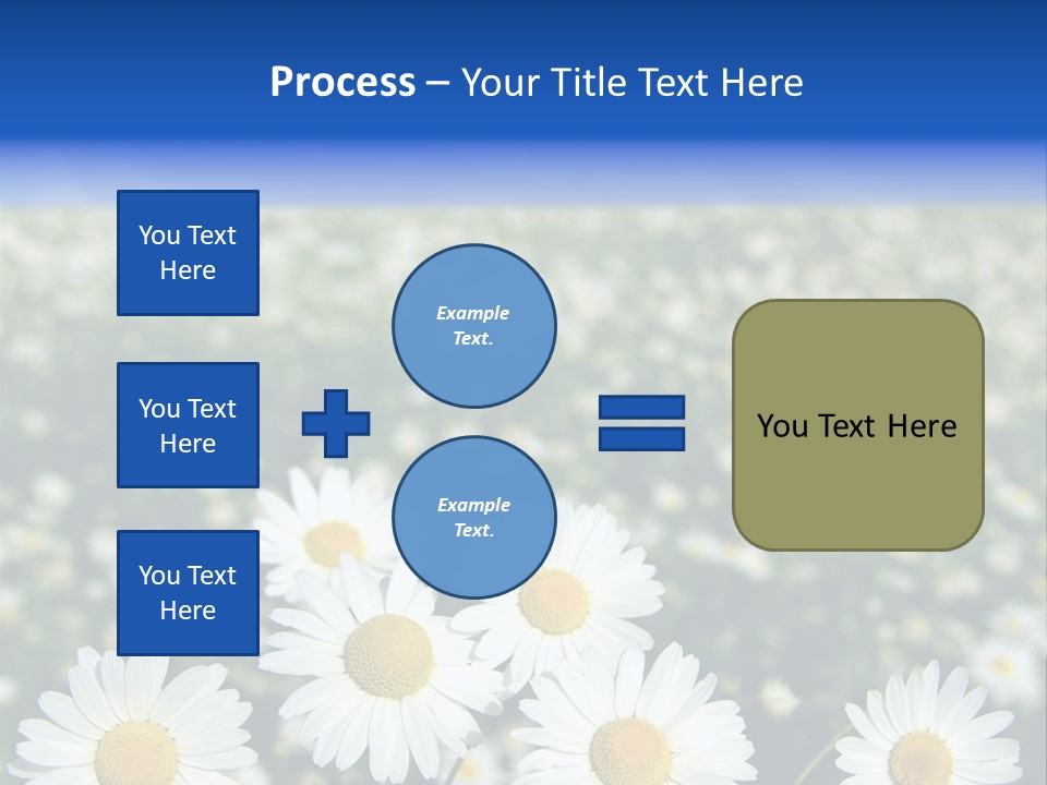Field Floral Pasture PowerPoint Template