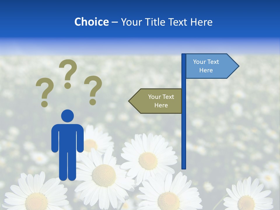 Field Floral Pasture PowerPoint Template