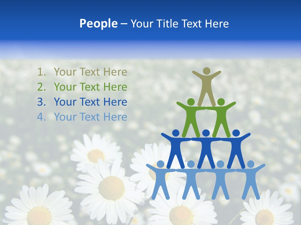 Field Floral Pasture PowerPoint Template