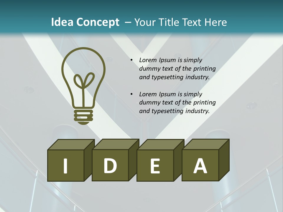 Level Lobby View PowerPoint Template