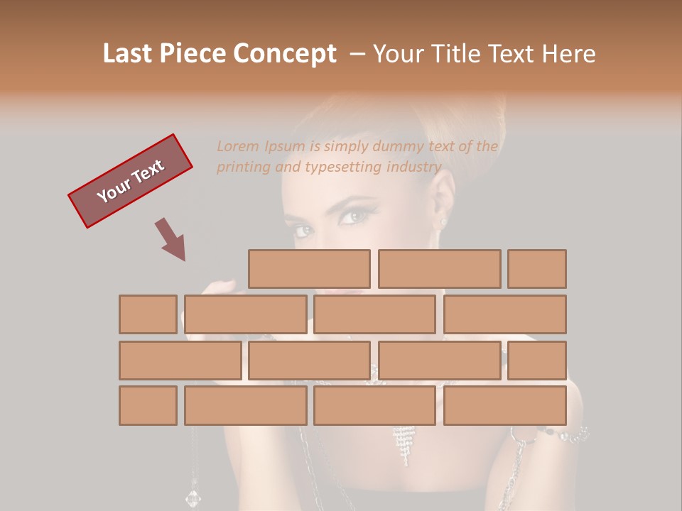 Make Up Ambition Y PowerPoint Template