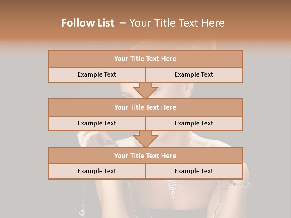 Make Up Ambition Y PowerPoint Template