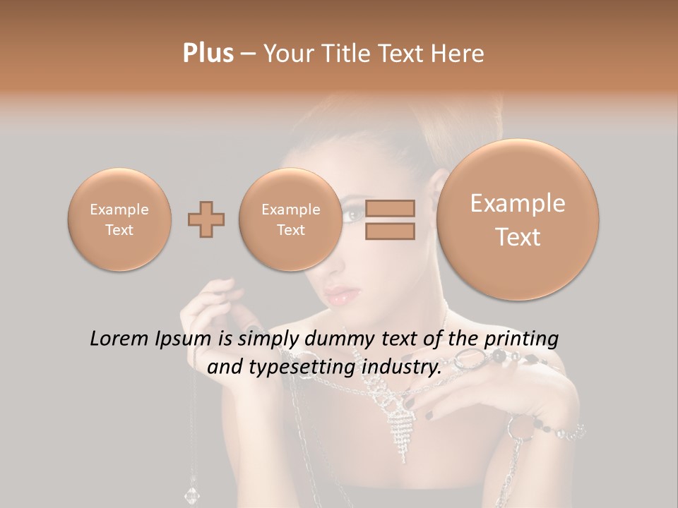 Make Up Ambition Y PowerPoint Template