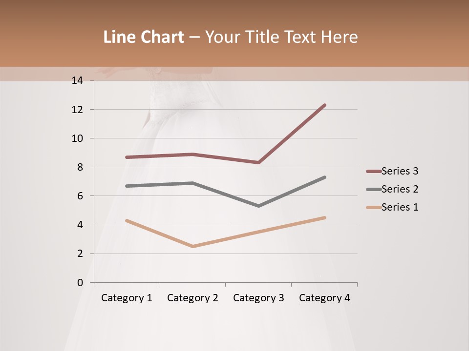 Feminine Print Woman PowerPoint Template