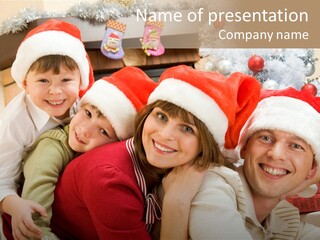 Expression Seasonal Christmas PowerPoint Template