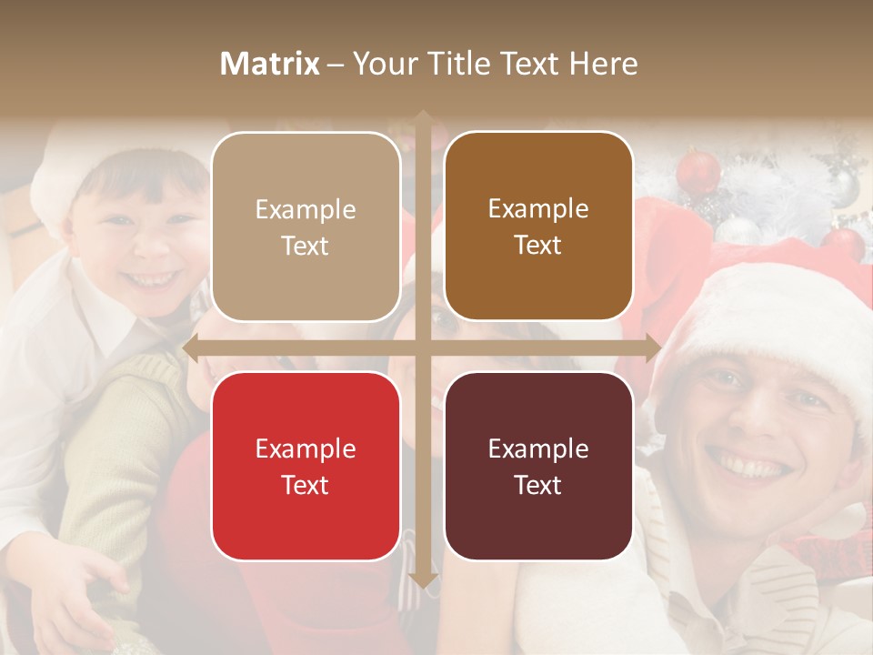 Expression Seasonal Christmas PowerPoint Template