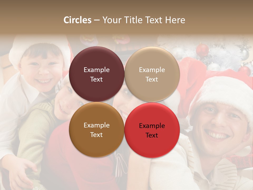 Expression Seasonal Christmas PowerPoint Template