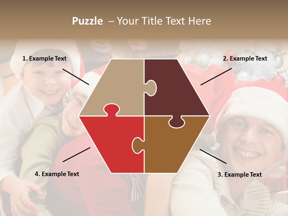 Expression Seasonal Christmas PowerPoint Template