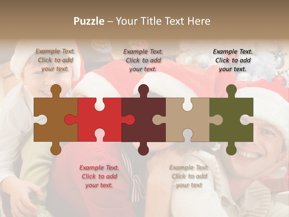 Expression Seasonal Christmas PowerPoint Template