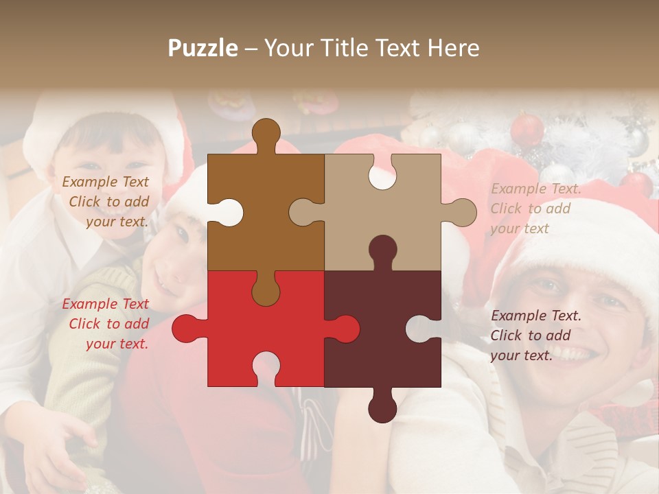 Expression Seasonal Christmas PowerPoint Template