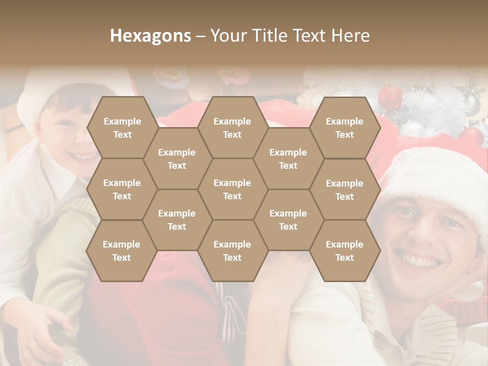 Expression Seasonal Christmas PowerPoint Template