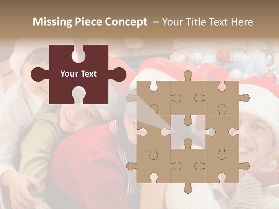 Expression Seasonal Christmas PowerPoint Template