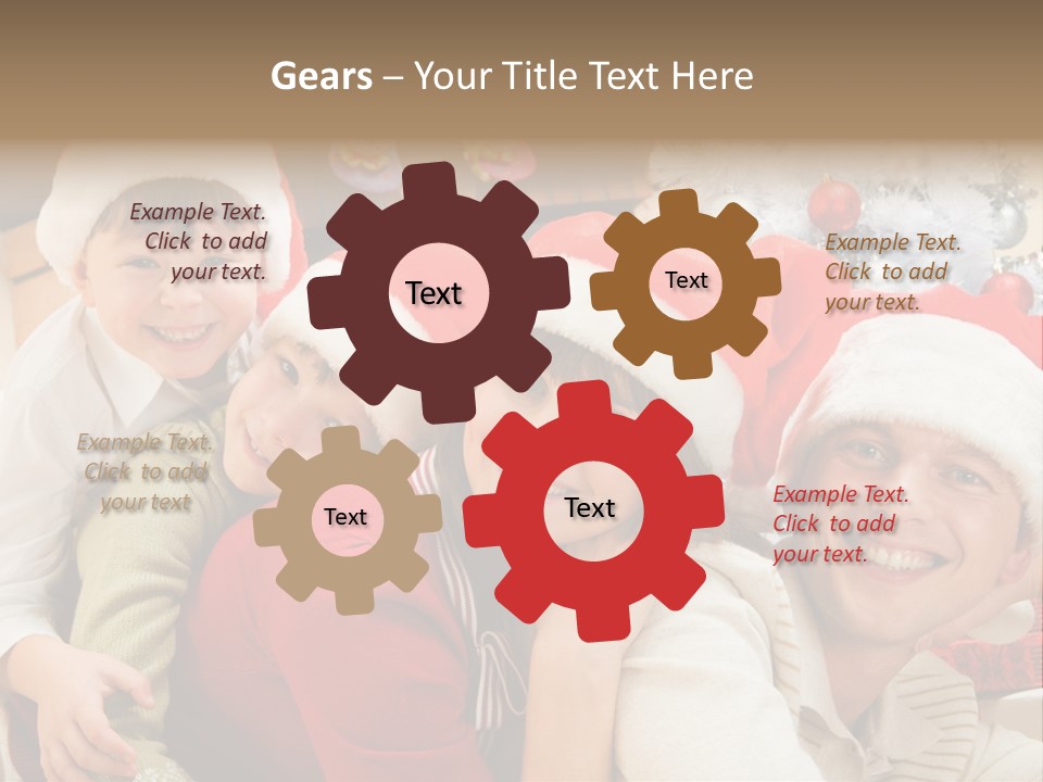 Expression Seasonal Christmas PowerPoint Template