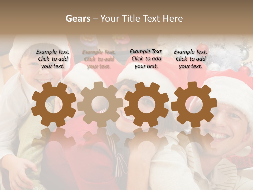 Expression Seasonal Christmas PowerPoint Template