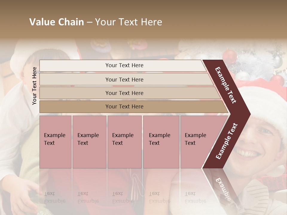 Expression Seasonal Christmas PowerPoint Template