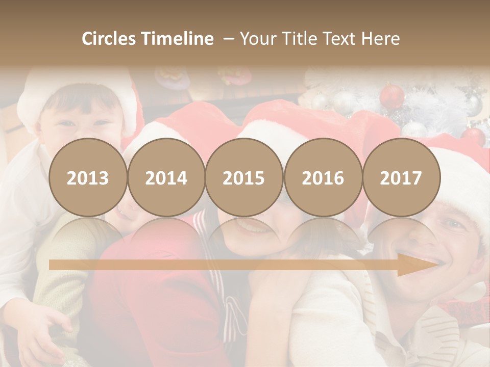 Expression Seasonal Christmas PowerPoint Template