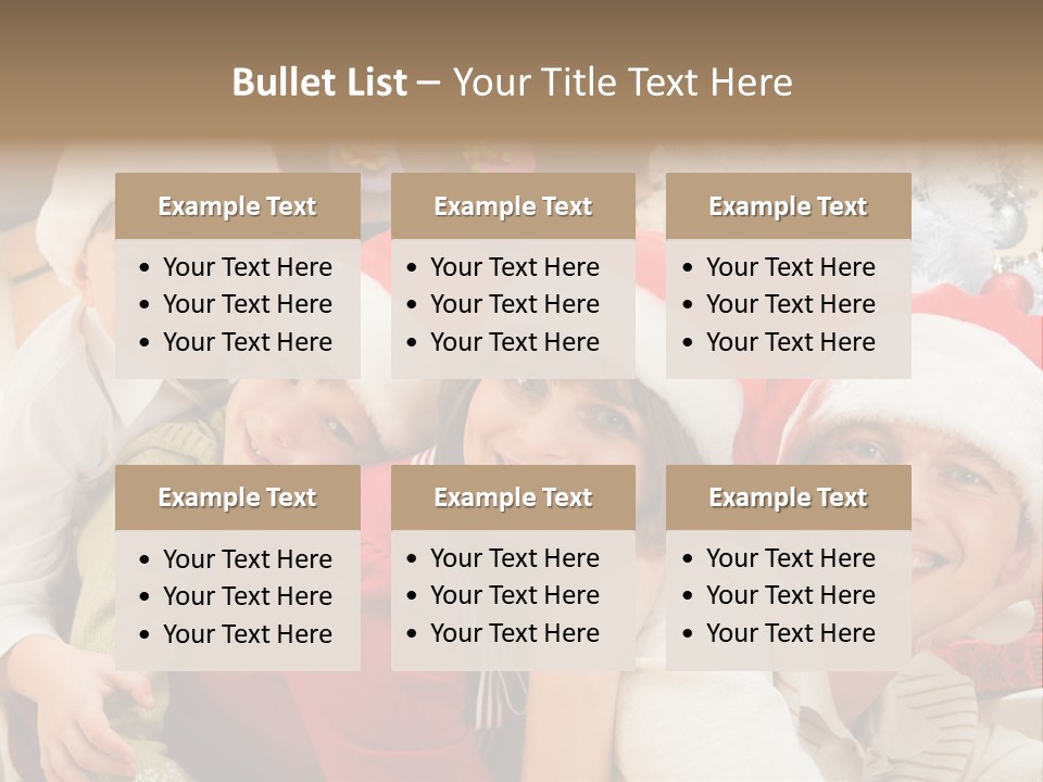 Expression Seasonal Christmas PowerPoint Template