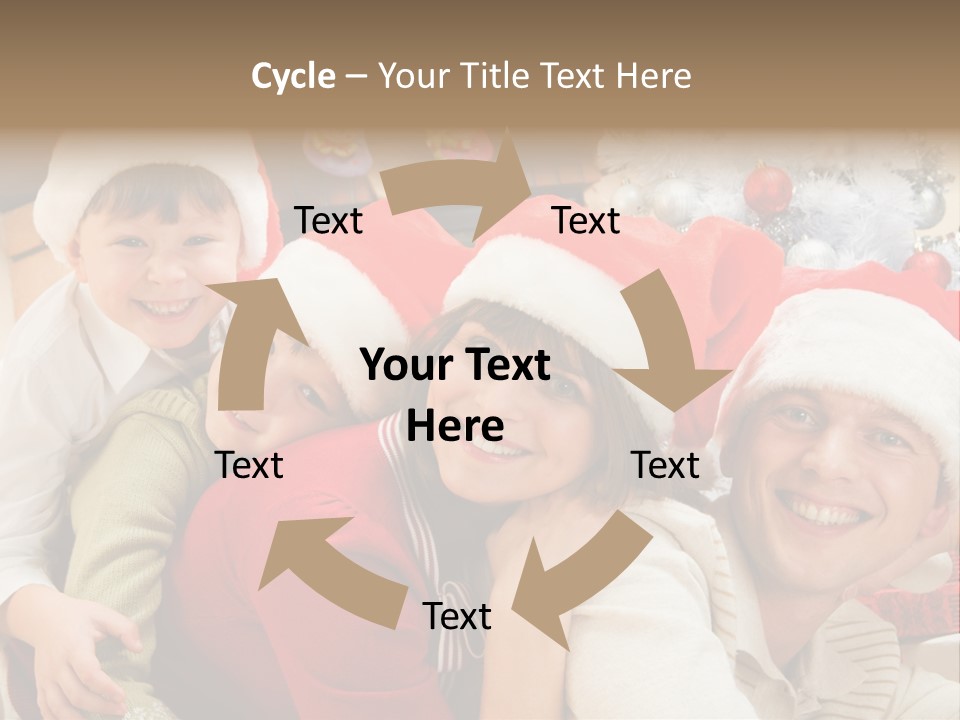 Expression Seasonal Christmas PowerPoint Template