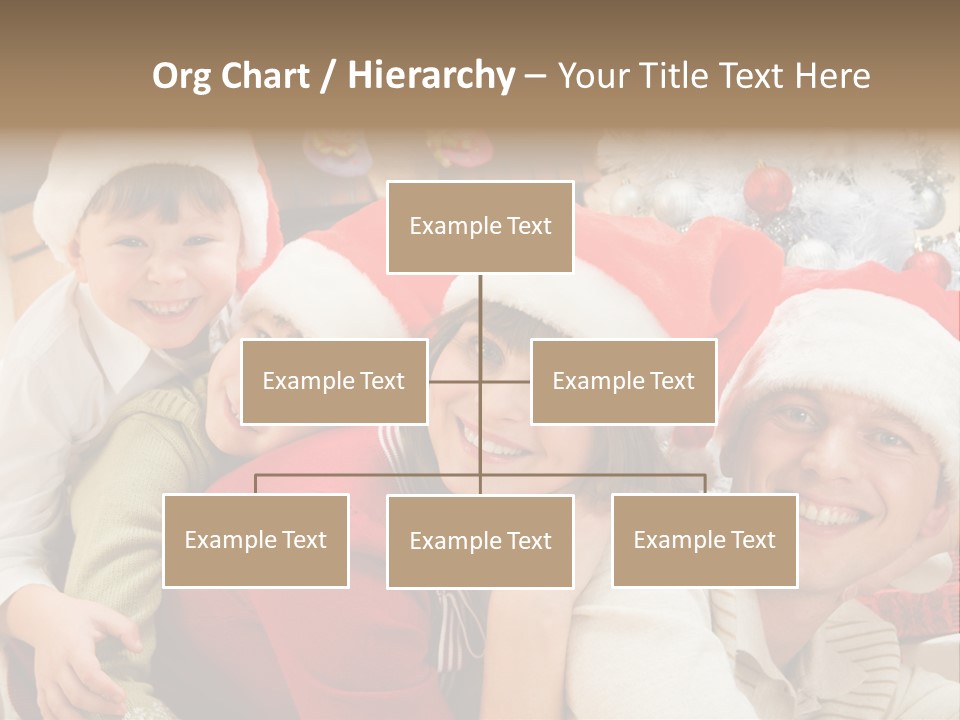 Expression Seasonal Christmas PowerPoint Template