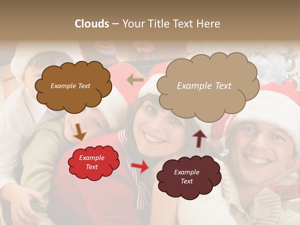 Expression Seasonal Christmas PowerPoint Template