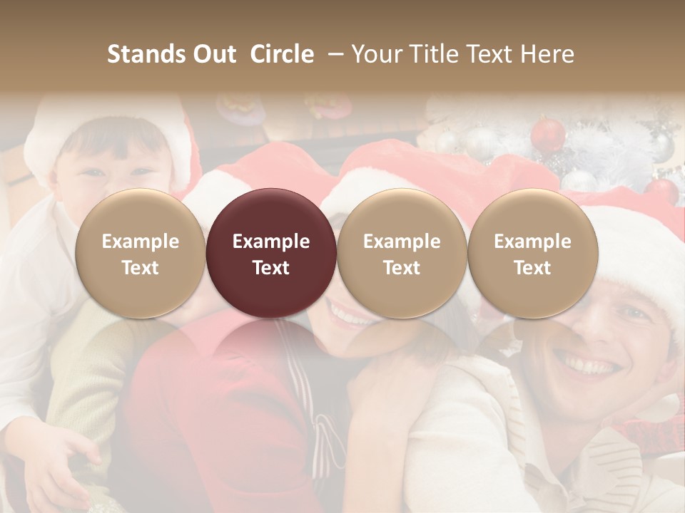 Expression Seasonal Christmas PowerPoint Template