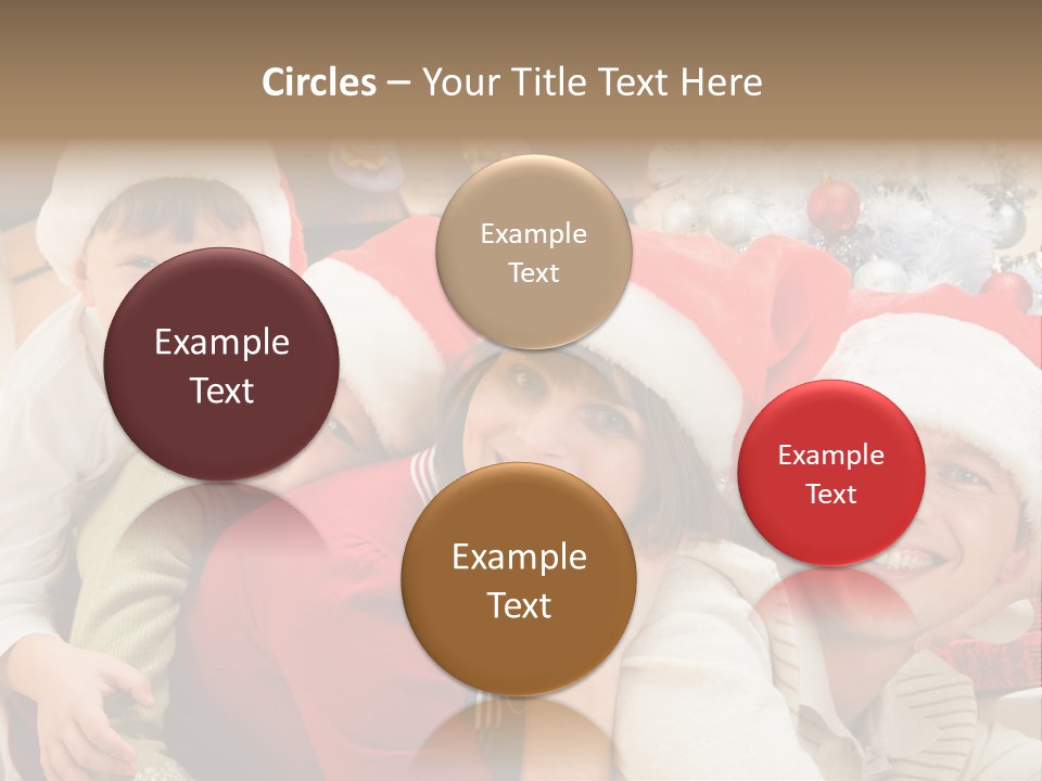 Expression Seasonal Christmas PowerPoint Template