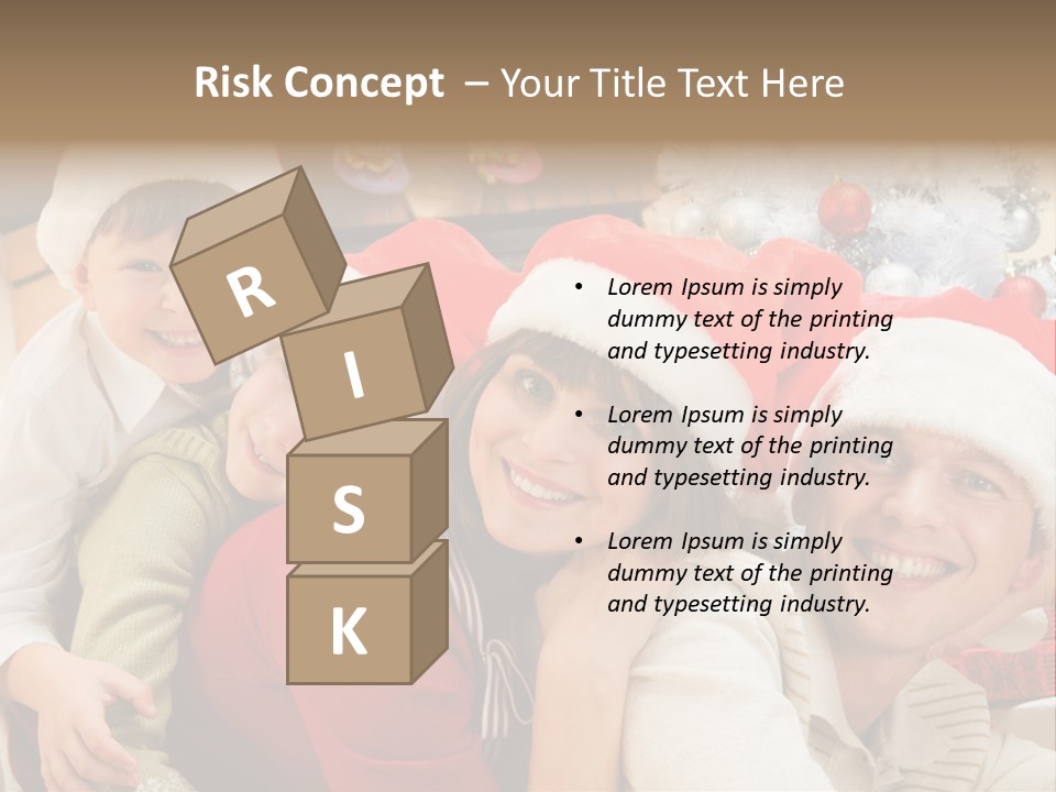 Expression Seasonal Christmas PowerPoint Template