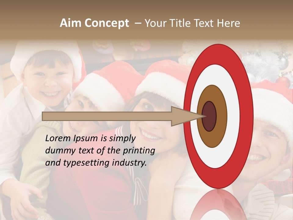 Expression Seasonal Christmas PowerPoint Template