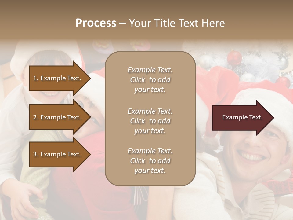 Expression Seasonal Christmas PowerPoint Template