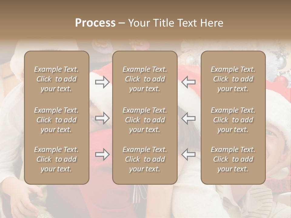Expression Seasonal Christmas PowerPoint Template