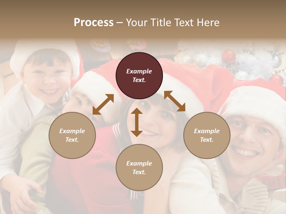 Expression Seasonal Christmas PowerPoint Template
