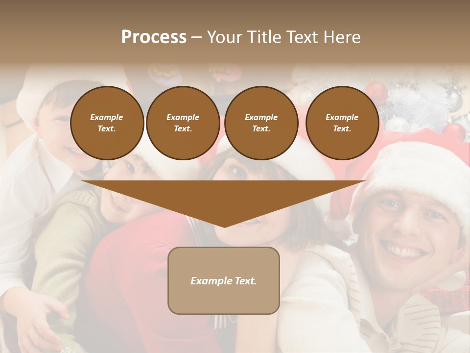 Expression Seasonal Christmas PowerPoint Template