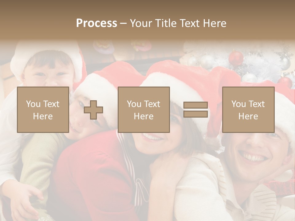 Expression Seasonal Christmas PowerPoint Template