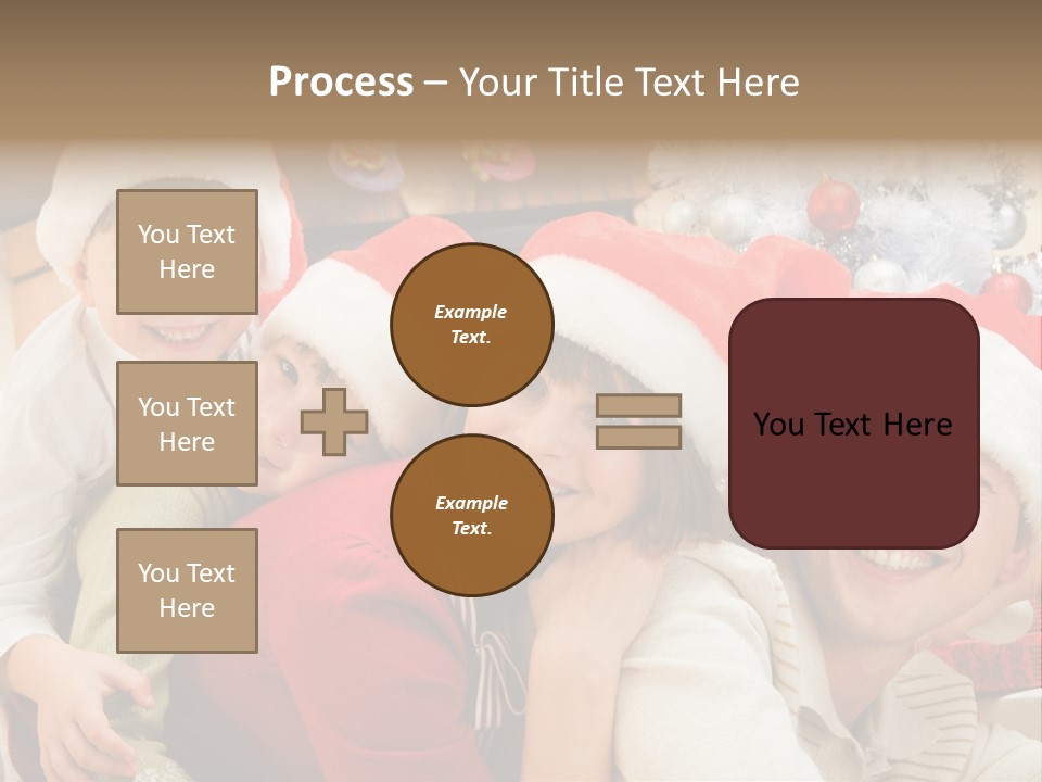 Expression Seasonal Christmas PowerPoint Template