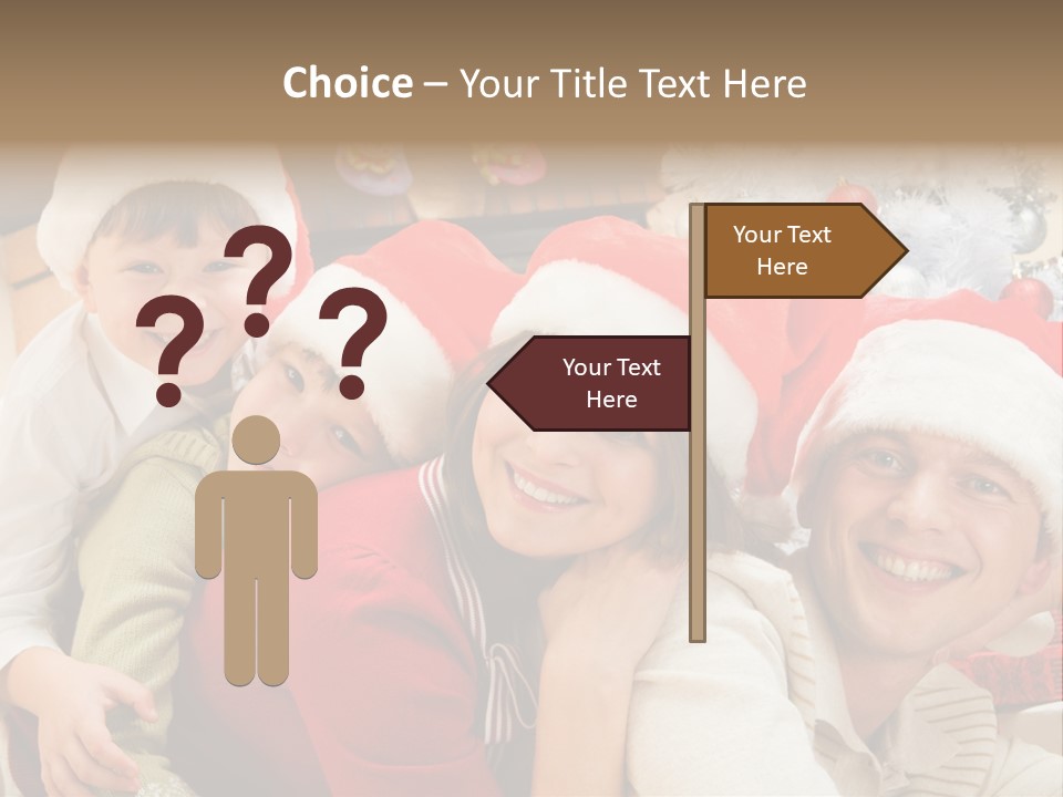 Expression Seasonal Christmas PowerPoint Template