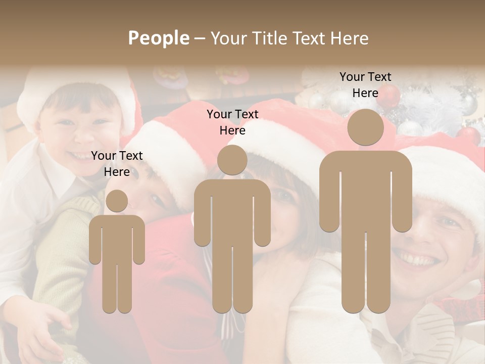 Expression Seasonal Christmas PowerPoint Template