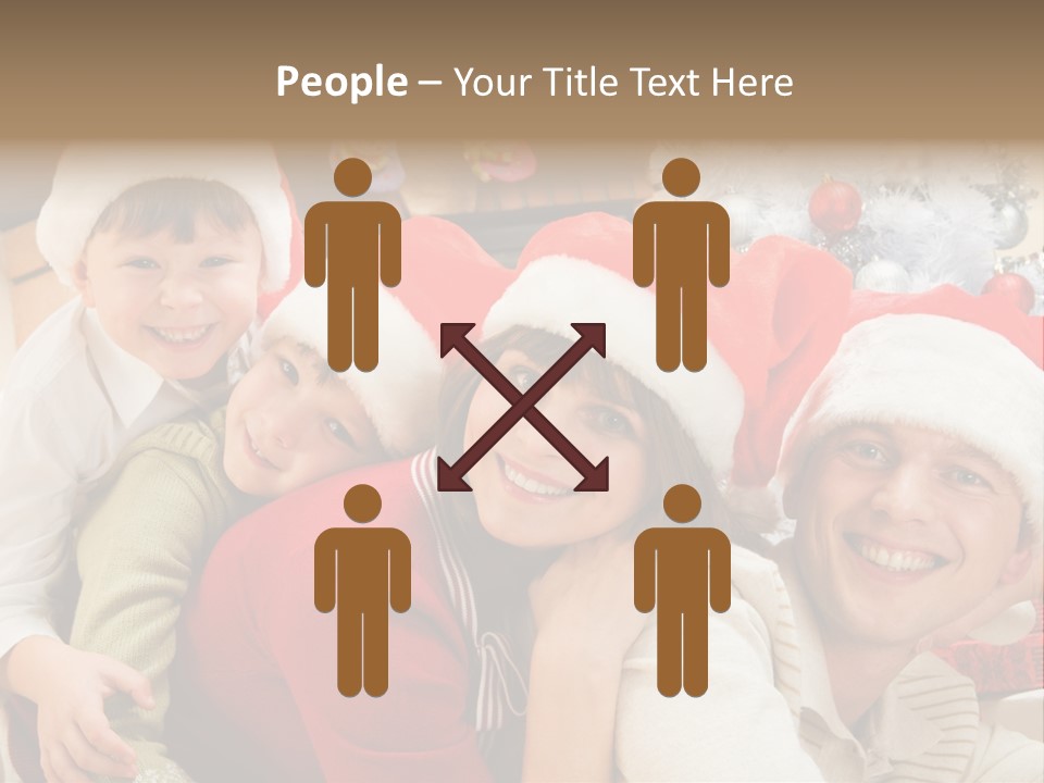 Expression Seasonal Christmas PowerPoint Template