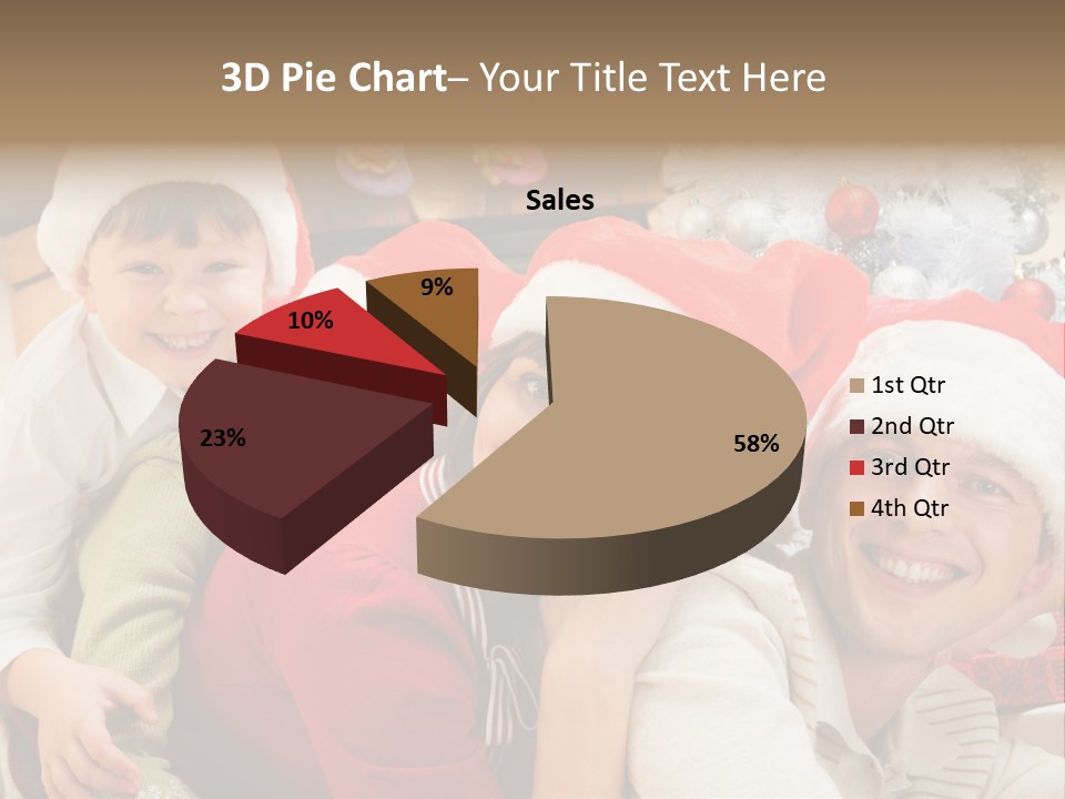 Expression Seasonal Christmas PowerPoint Template