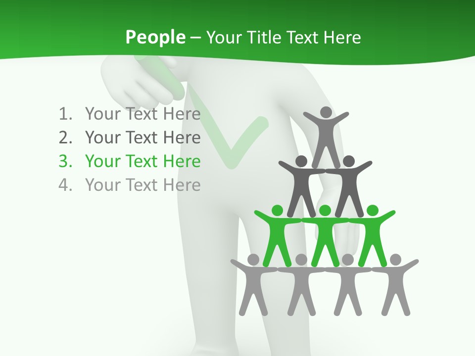 Positive Satisfaction Update PowerPoint Template