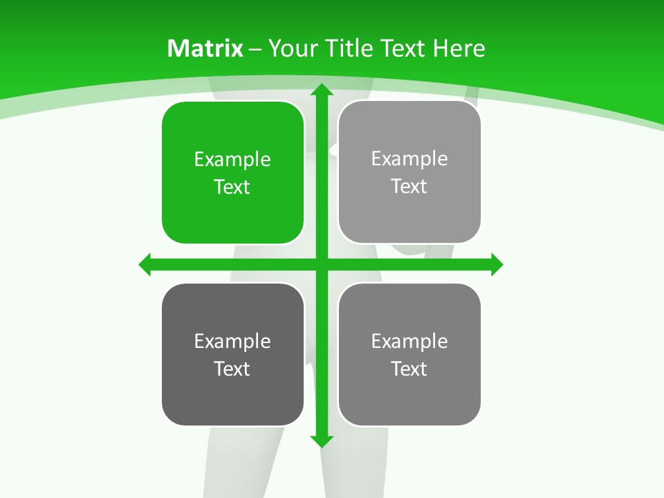 Pose Hint Figure PowerPoint Template