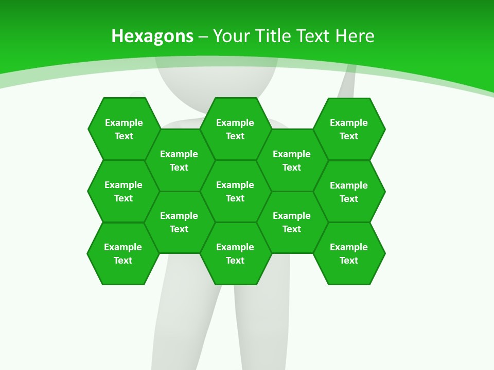 Pose Hint Figure PowerPoint Template