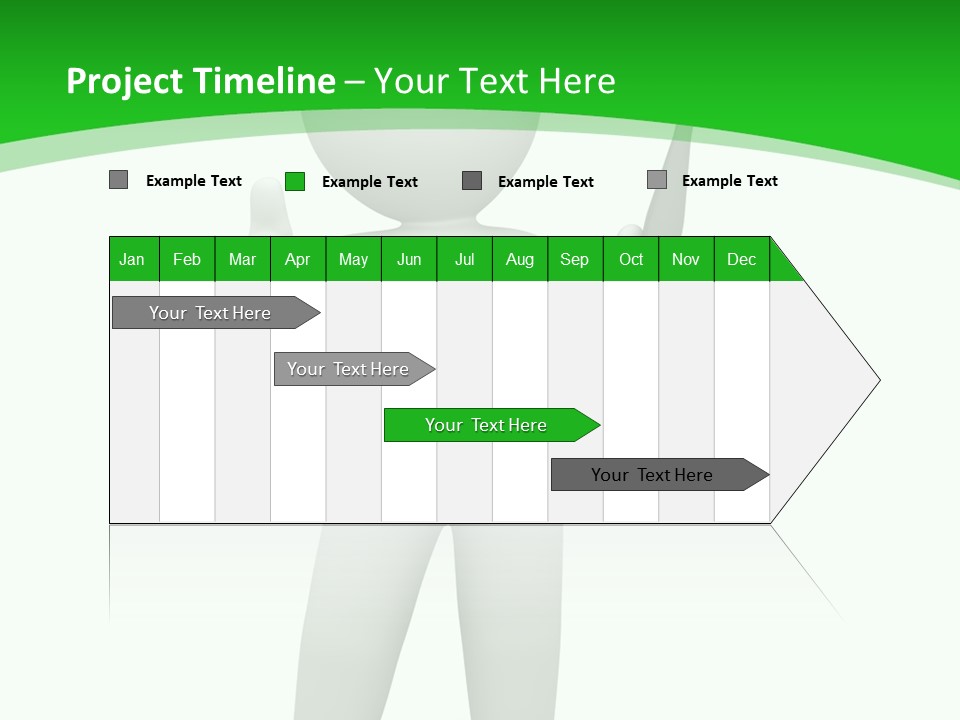 Pose Hint Figure PowerPoint Template