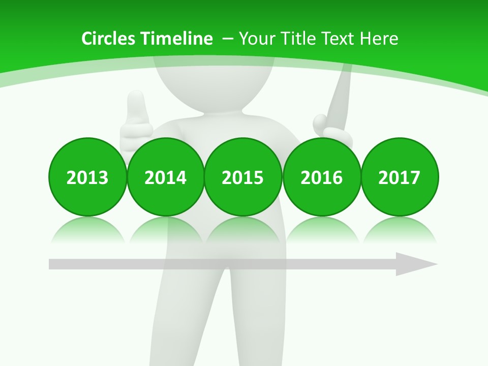 Pose Hint Figure PowerPoint Template